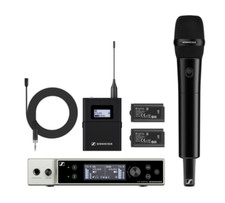 Sennheiser Mke 2/835-s Set R1-9 Combo Wireless Handheld And Lavalier Microphone