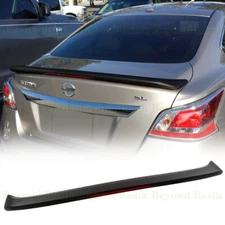 For 2013 2014 2015 Nissan Altima Factory Style Spoiler Wing w/LED MATTE BLACK