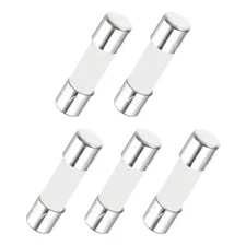 5Pcs Time Delay Fuse Ceramic Fuses Tube 5mm x 20mm 250V 10A Fuse