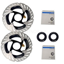Shimano DURA-ACE RT-CL900 Center Lock Disc Rotor 140mm,w/Lockring ICE TECH,2Pcs