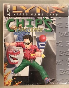 CHIP'S CHALLENGE Atari Lynx NEW Factory Sealed 