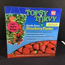 Topsy Turvy Strawberry Planter As Seen on TV Organic Grow Tool Easy Way To Grow