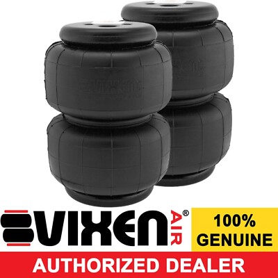 ½''NPT SINGLE PORT CUSTOM SUSPENSION AIR SPRING/BAG/RIDE/SLAM DUAL PACK VXD2500DP