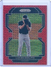 2022 PANINI PRIZM RED MOJO #/149  WHITE SOX LUCAS GIOLITO NO. 10
