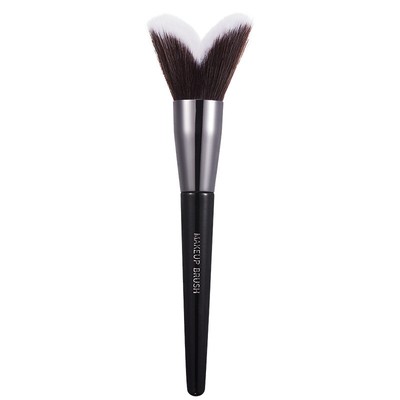 Women Girl Makeup Bionic Brush Soft Fluffy Long handle Portable Contouring Brush