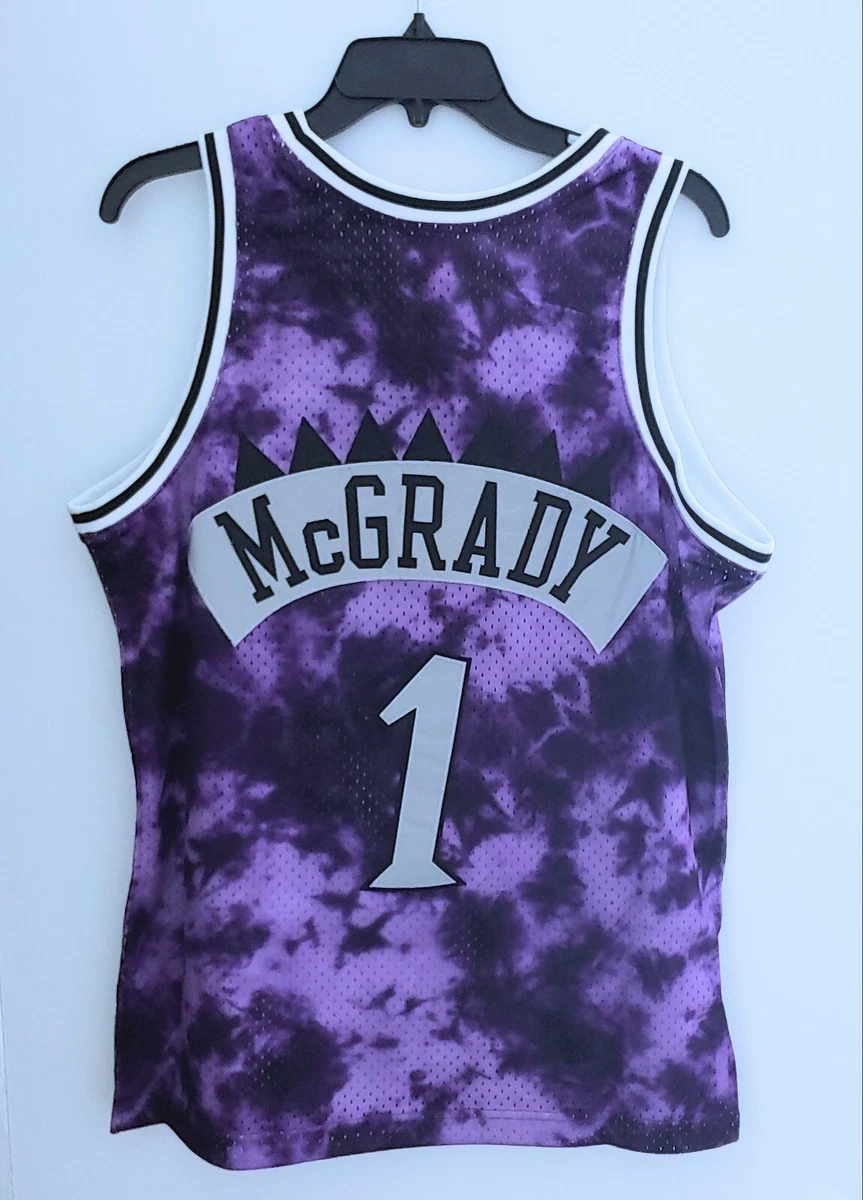 Men's Toronto Raptors Tracy McGrady Mitchell & Ness Purple 1998/99 Galaxy Swingman Jersey