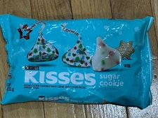 Hershey's Kisses ~ Sugar Cookie White Chocolate Candy 9 oz BB 6/25 ~ 1 Bag Free