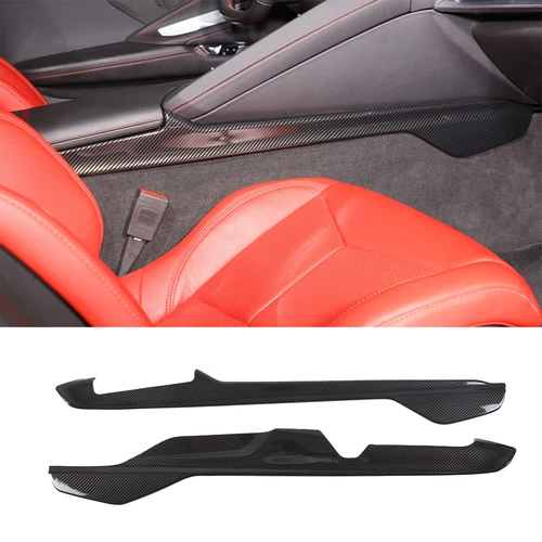 Cubierta interior de fibra de carbono ABS para consola central para Corvette C8 2020-2025 - Imagen 50 de 131