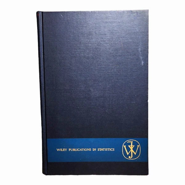 Modern Probability Theory And Its Applications by Emanuel Parzen 1960 First Edit