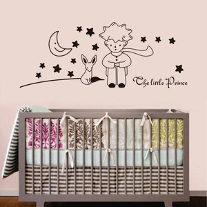 The Little Prince Fox Vinyl Wall Sticker Removable Kids Baby Nursery Image Is Loading The Little Prince Fox Vinyl Wall Sticker Removable
