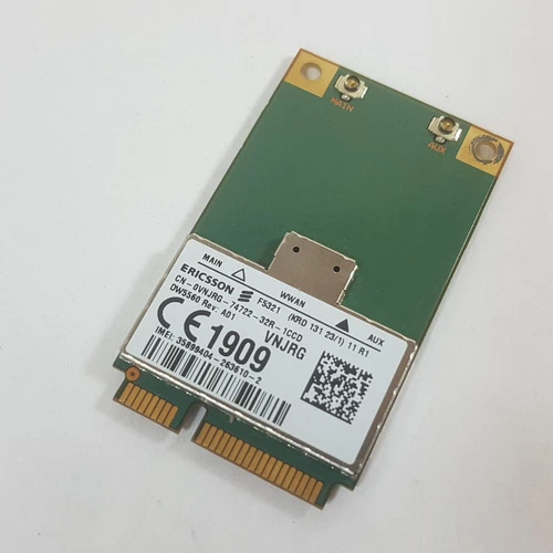 3G WWAN Karte DW5560 0VNJRG UMTS aus Notebook Dell Latitude 6430u
