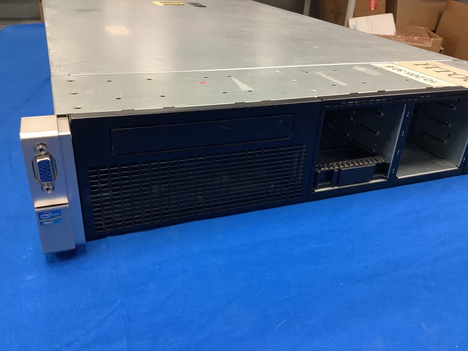 HP ProLiant DL380P G8 8x SFF Server Chassis w/ 662530-001 6x Fan 2 PSU 2heatsink - Image 4 of 4