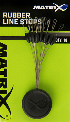 Fox Matrix Rubber Line Stops Schnurstopper Gummistopper Gummistops Schnur stop