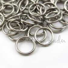 Jump Rings 12mm - 20/50/100 Stainless Steel 15 Gauge Open Jump Rings F676313