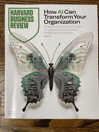 Harvard Business Review HBR Magazine Jan-Feb 2025 Artificial Intelligence AI