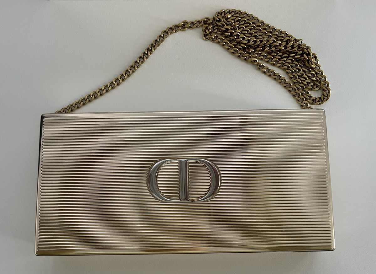 Christian Dior Minaudière Gold Clutch - Limited Edition 2023