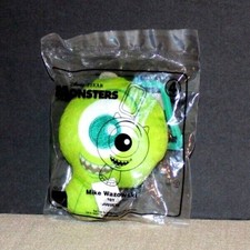 Disney Pixar MONSTERS Clip-On McDonalds Premium 4 Mike Wazowski Mint in Package