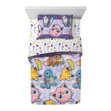 Pikachu "Friendly Battle" Kids Reversible Bed Set - W14733316645, AB0CCBZXMZY5