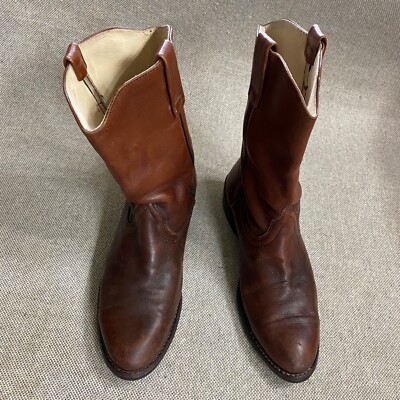 Red Wing Shoes Men's Roper Work Boot, Size 10 D - Cognac. Brown 1472 | eBay