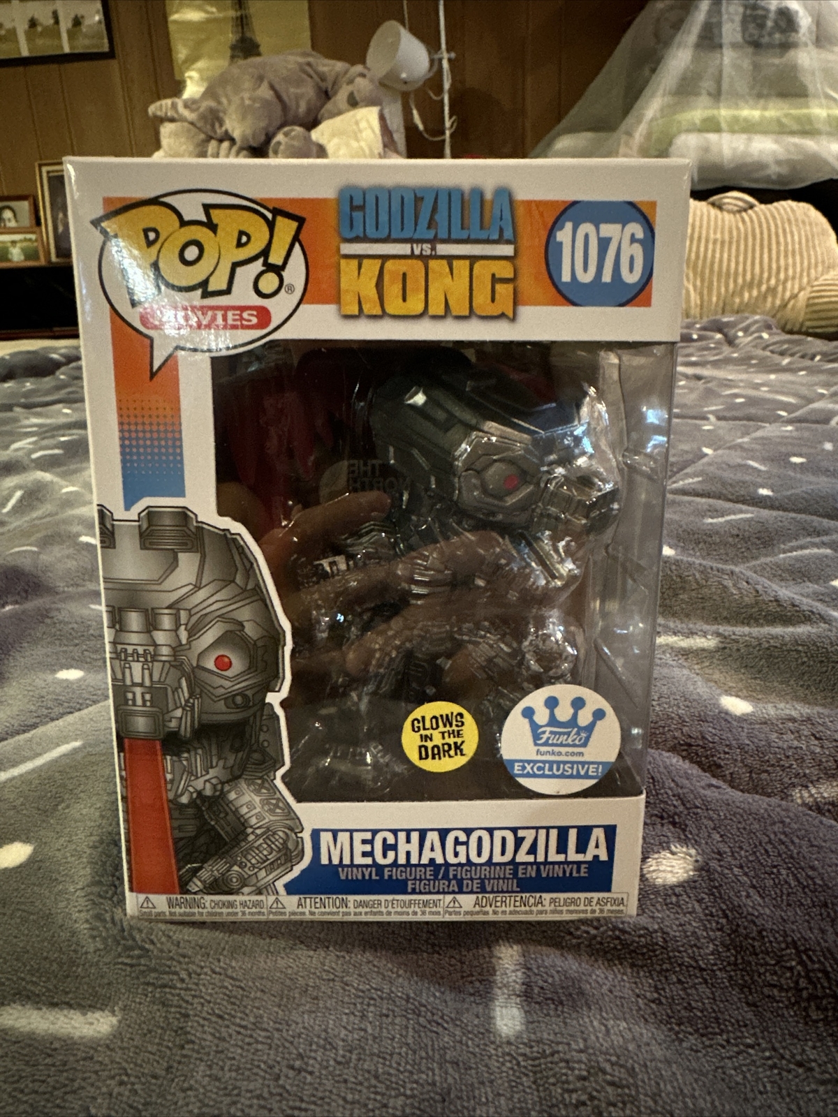 ¡Funko Pop! Películas Exclusivas De Godzilla Vs Kong- #1076 De Mechagodzilla Gitd Funko