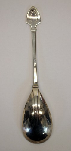 💥ARTHUR STONE Sterling Silver SPOON Pierced Grapes CHARLES BROWN 6 7/8"💥 - Bild 3 von 11
