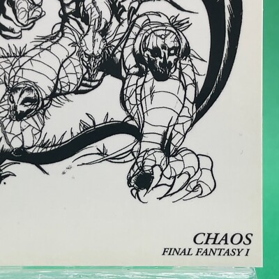 CHAOS 018 FINAL FANTASY Art Museum Card Yoshitaka Amano FF1