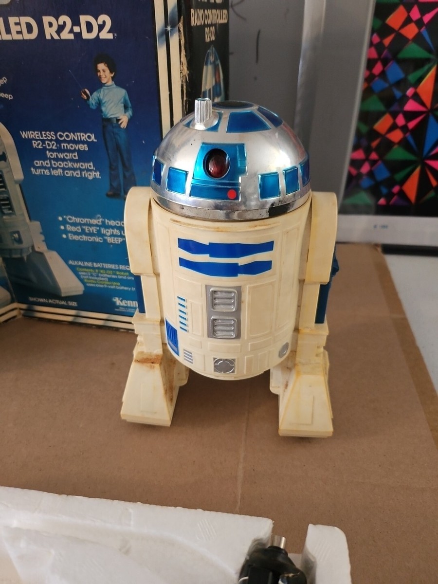 STAR WARS Vintage 1979 Radio Remote Control R2-D2 w/box. Kenner