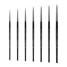 XDT#725 Mini Fine Detail Liner Art Brush Set Nail Model
