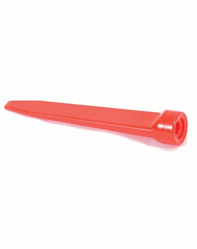 Golf Plastic Wedge Tees- 3'' White Tees, 1 pack