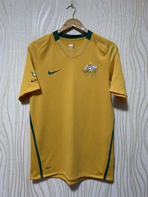 AUSTRALIA 2008 2009 HOME FOOTBALL SHIRT SOCCER JERSEY NIKE 257501