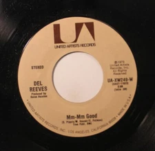 Country 45 Del Reeves - Mm-Mm Good / Bridge That Wouldn'T Burn On United Artists