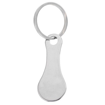  Shopping Cart Token Keychain Trolley Tool Keyrings for Supermarkets