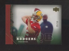 2005 Upper Deck Star Rookie #202 Aaron Rodgers Packers RC Rookie 29/50