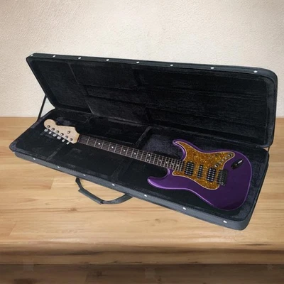 Étui pour guitare basse en mousse épaisse et légère avec poignée latérale, - Photo 1/4