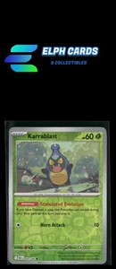 Pokemon SV: Black Bolt #009/086 Karrablast Reverse Holo