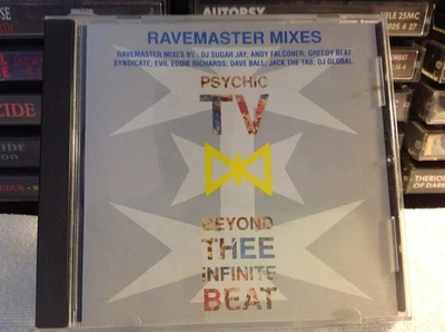 PSYCHIC TV BEYOND THEE INFINITE BEAT TECHNO ACID HOUSE CD '90 WAX TRAX OOP - Image 1 of 4