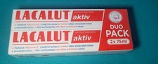 Lacalut Toothpaste Aktiv 2 X 75Ml Duo Pack. 73.27 per litre