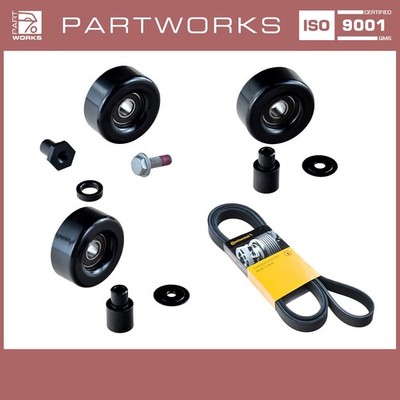 Spannrollen + Keilriemen für PORSCHE 996 997 986 987 C Tiptronic ohne Klima SET