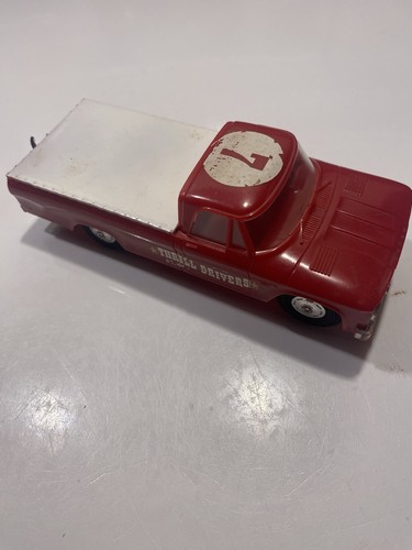Dodge Thrill Drivers Red Pickup Truck Slot Car #7 2008 MPN C-19F
