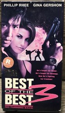 BEST OF THE BEST 3 NO TURNING BACK VHS PHILLIP RHEE, GENA GERSHON