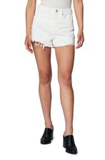 BLANKNYC The Reeve High Waist Cutoff Denim Shorts in Head In The Clouds, Size 24