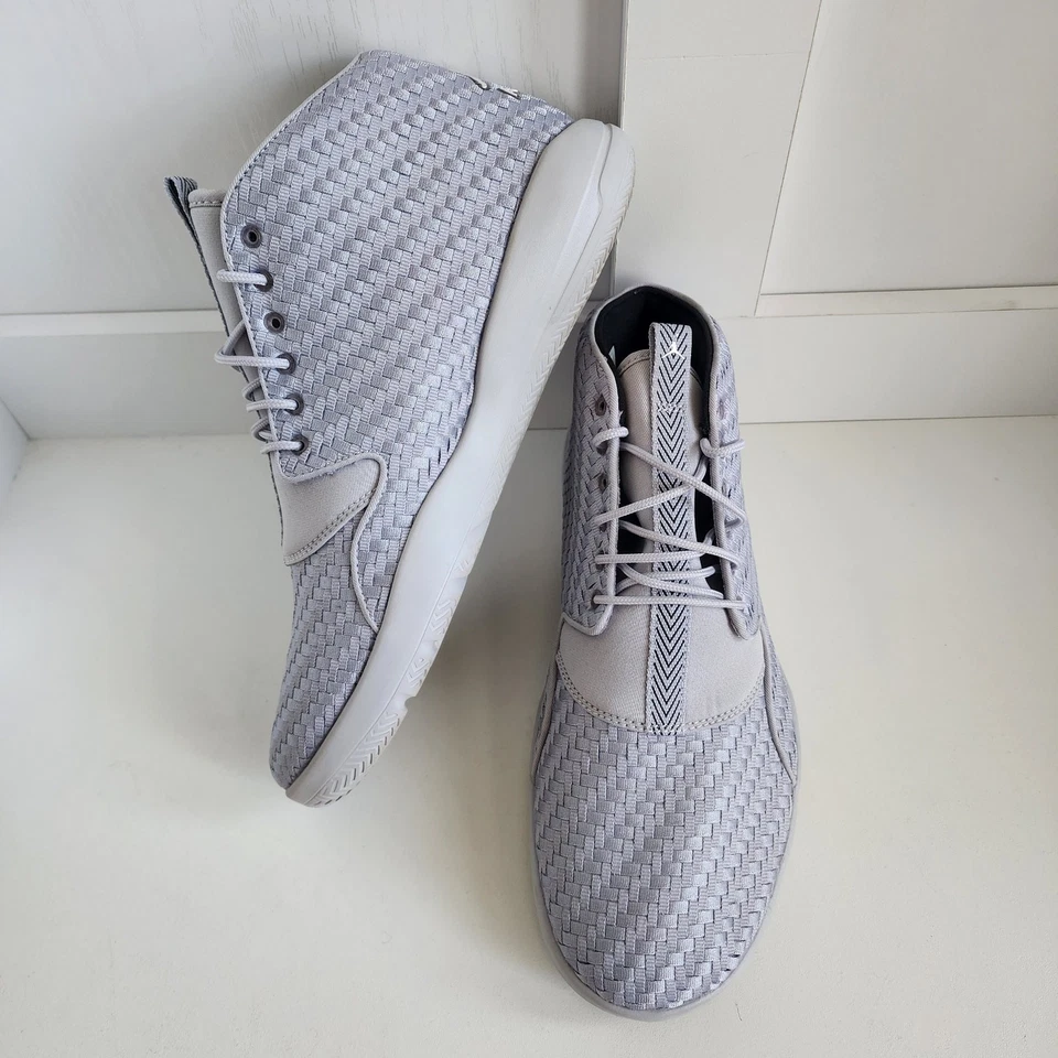 Мужские баскетбольные кроссовки Jordan размер 11 Eclipse Chukka высокий верх на шнуровке волчий серый - Изображение 4 из 4