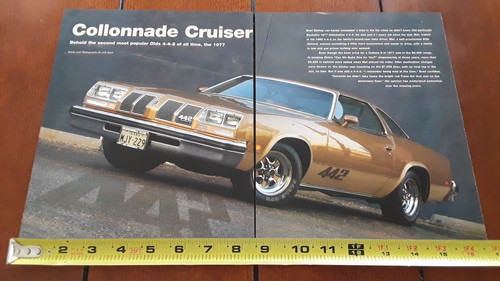 1977 OLDSMOBILE 442 - OLDS 4-4-2 - ORIGINAL 2004  ARTICLE