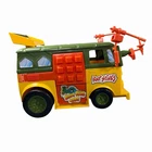 VTG 1989 TMNT Teenage Mutant Ninja Turtles Party Wagon Van Complete*ISSUES READ*