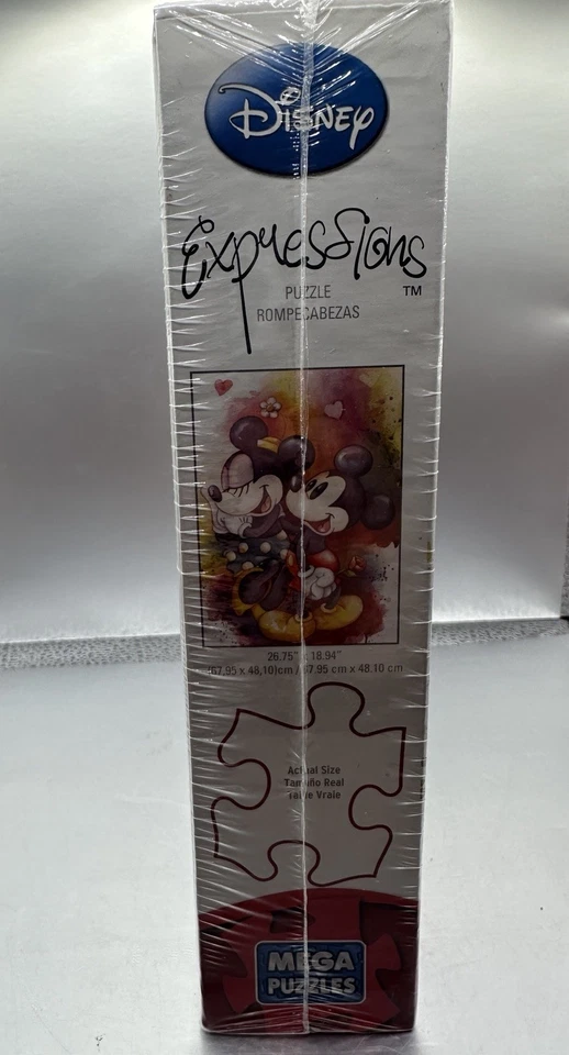 Rompecabezas Disney Expressions "Una rosa para Minnie" Mickey 300 piezas nuevo día de San Valentín Foto 2 de 3