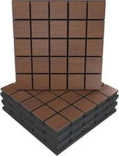 (4 Pack) 50*50*5cm Sound Absorption-Diffuse Acoustic Panel Grid 19.7''x19.7''x2.
