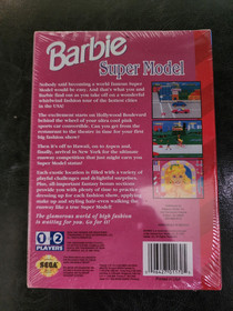 Barbie Super Model (Sega Genesis, 1992) Sega Genesis Factory Sealed, Please Read