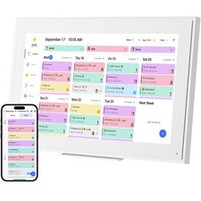 15.6-inch Wall Digital Calendar,2025 Smart WiFi Calendar  Chore Chart,Full H...