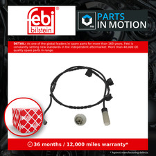 Brake Pad Wear Indicator Sensor Rear 38174 Febi Warning Contact Wire 34356792573