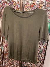 Khakifarbenes Damen Shirt Gr. L Von Zara